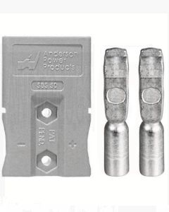 Anderson SBS50GRA Touch Safe 2 Pole Connector (Gray)